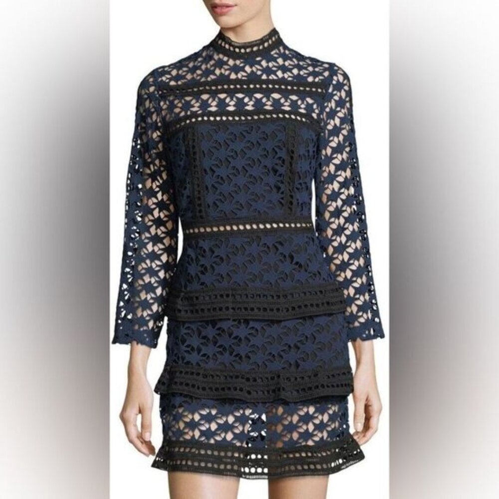 Few Moda Star Lace Mini Dress